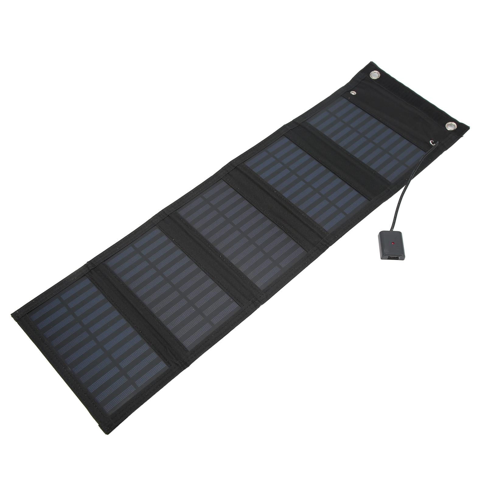 

25W Solar Panel Folding Pack IP65 Waterproof Anti Oxidation with USB Cable for Surveillance Cameras Laptops
