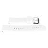 Silicone Band Professional Soft Quick Release Smart Watch Strap Replacement Accessory Fit for Amazfit GTR 4 White