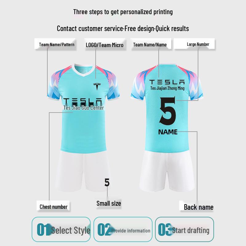 Custom Quick-Dry Football Kit: Adult & Youth Sizes for Training & Competition