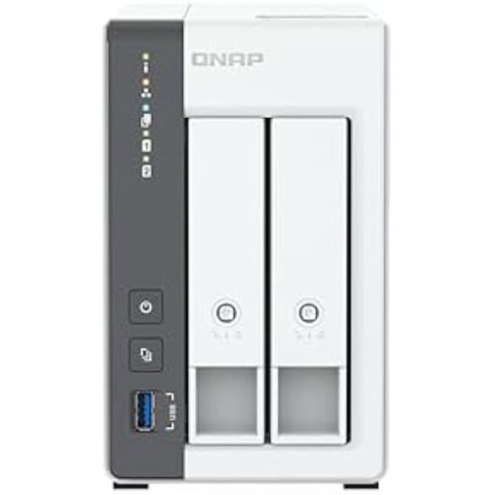 NAS - QNAP - TS-216G - 2 Baies - 4 Go RAM - 1x1GbE 1x2.5GbE