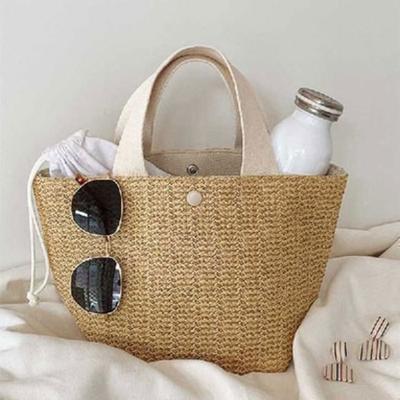 Summer Beach Vacation Summer Countryside Style Woven Bag Vintage Handbag
