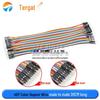 40P Color DuPont Jumper Cables - Female/Female, Male/Female, Male/Male - 10/15/20/30/40CM Lengths