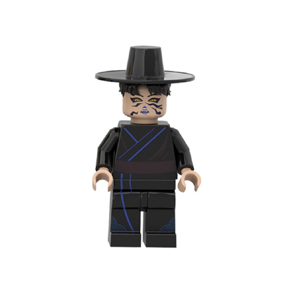 Produkt Kpop Devil Hunter Mini-Actionfigur Bausteine Spielzeug Anime Peripherie Schreibtischdekoration Sammlung Weihnachtsgeschenk