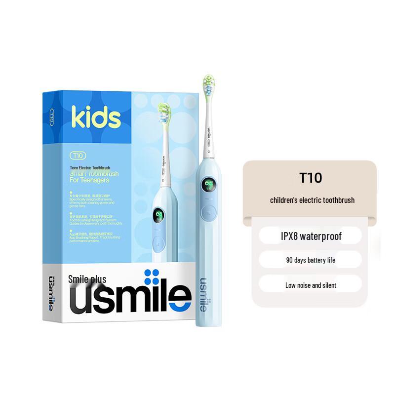 

usmile Smile Plus T10 Kids Sonic Electric Toothbrush CN plug (adapter included)
