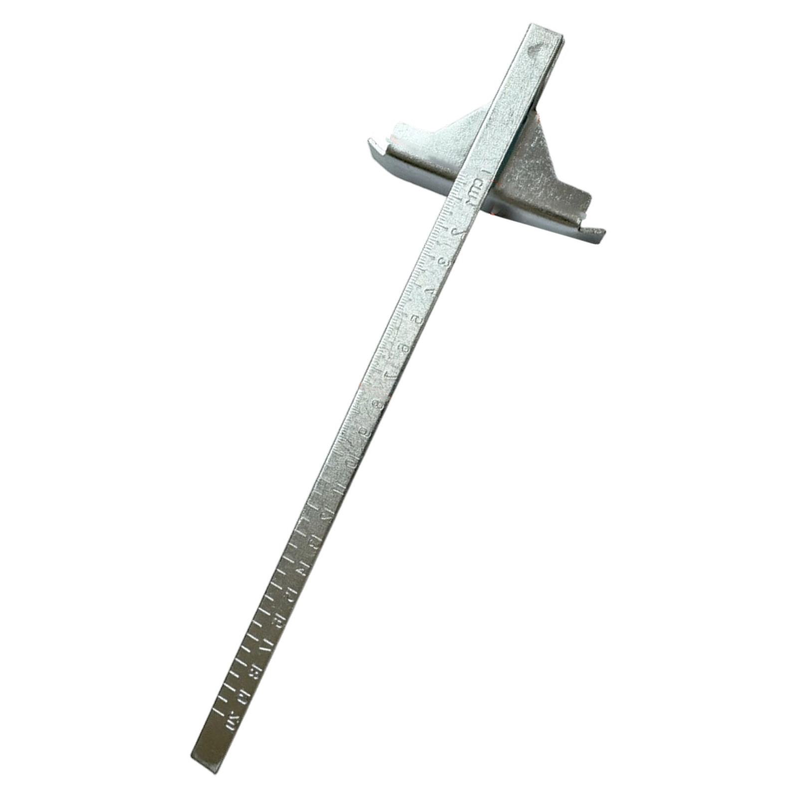 

Highly Stability Aluminum Circular Cutter Guide with Scale Double Width Option 9mm/11mm for Precise Cutting in Wood Stone
