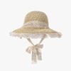Summer Seaside Beach Sweet Small Fresh Straw Hat Female Versatile Outdoor Sun Protection UV Visor Bucket Hat