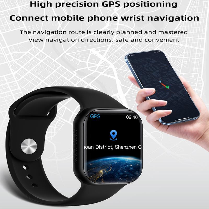 IWO Series 10 Smart Watch Wireless Charging Heart Rate Men Women Fitness Tracker Sport Smartwatch For IOS Android