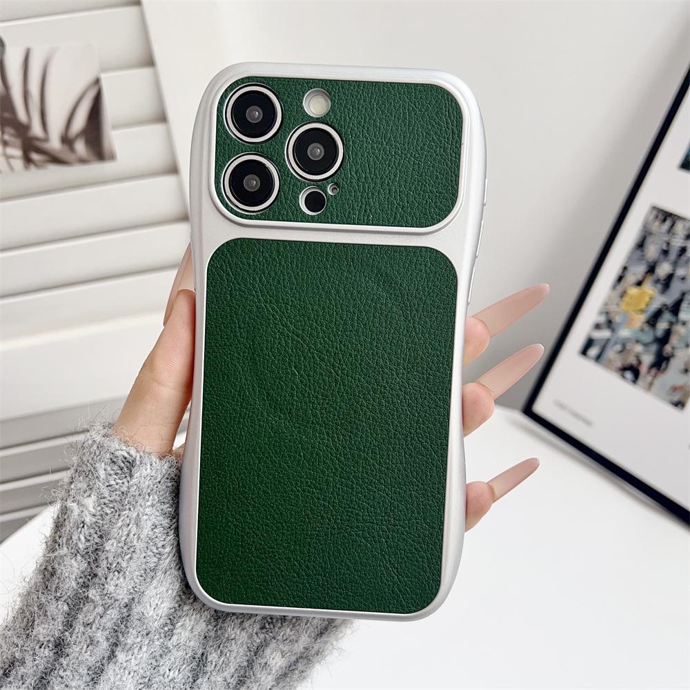 

Slim Waist Lychee Pattern Magnetic Case for iPhone 14/13, Compatible with Apple 17/16/15 PROMAX, Anti-fall Protection iPhone 13 Pro