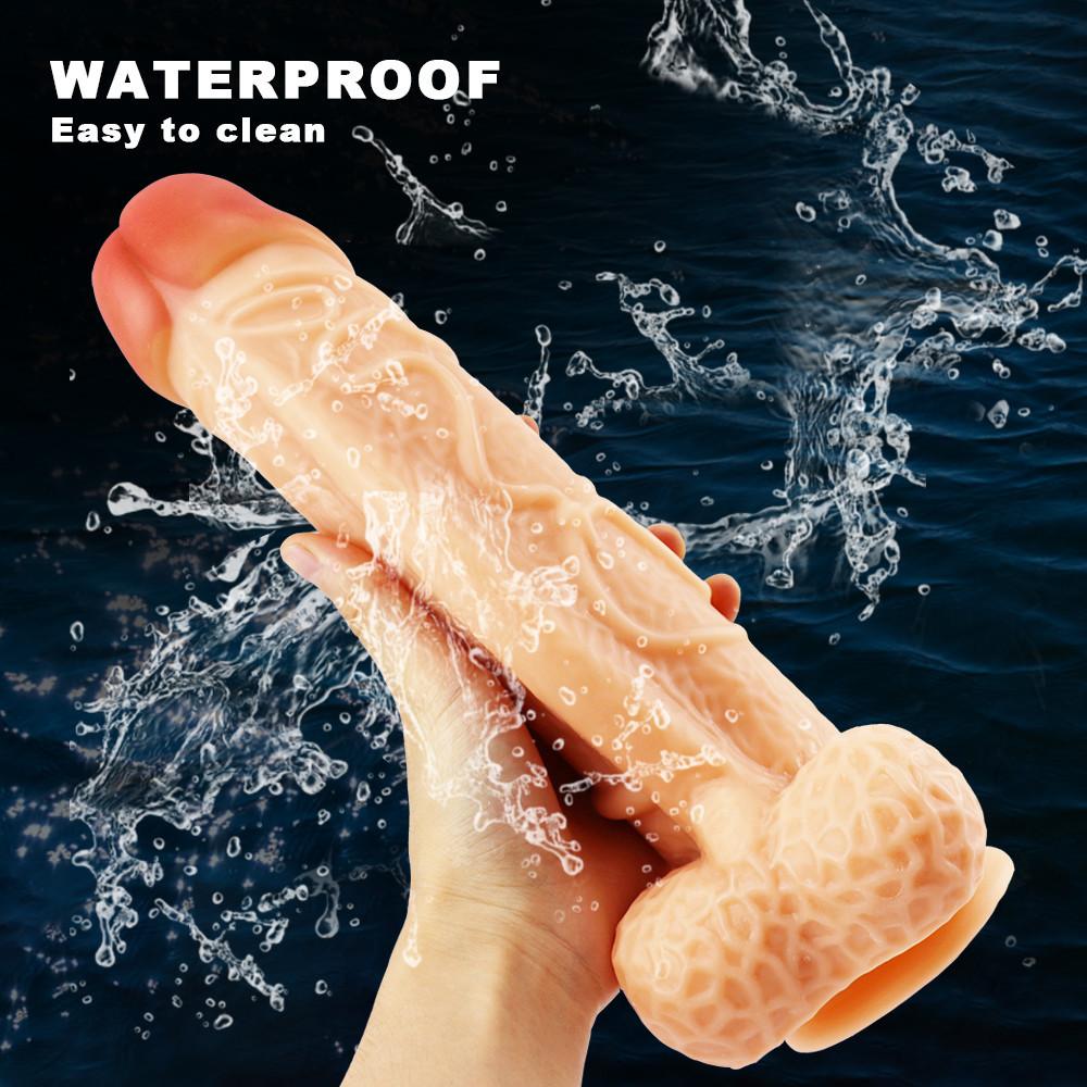 Adult Women Curved Thick Long Dildo Masturbation G-spot Artificial Penis Sex Toys New Safe Material Odorless Soft and Safe To Us