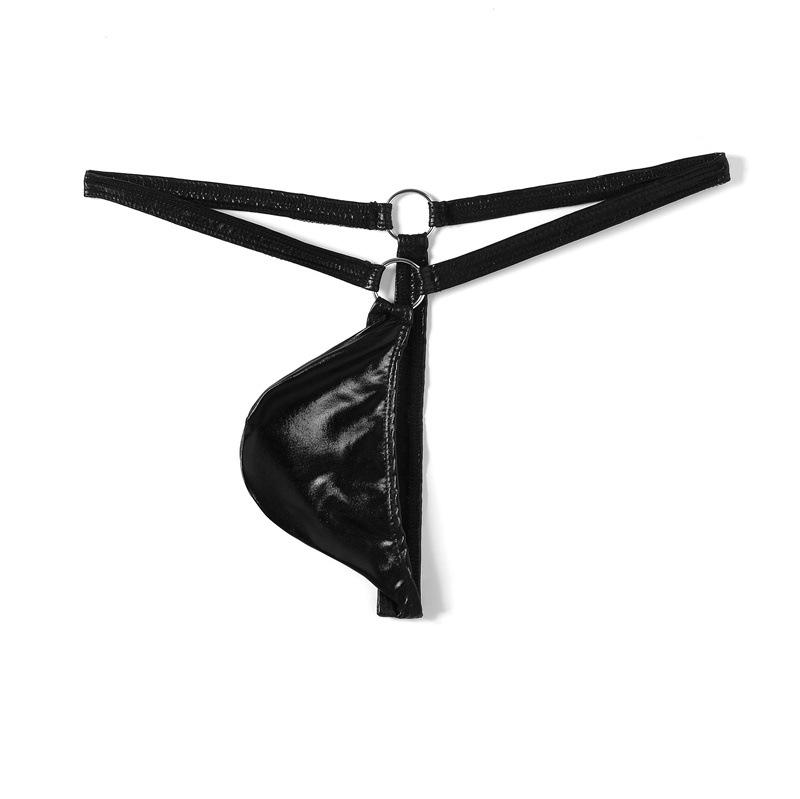 Herrenstring Herren Hüftunterhose Herren Spaß glänzendes Ringdesign Unterwäsche Herren