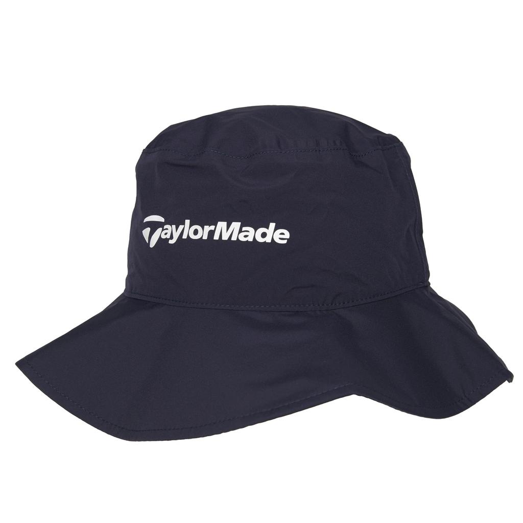TaylorMade Men's Medium Packable Rain Hat, Navy, Free Size, 2024 Spring/Summer TL343