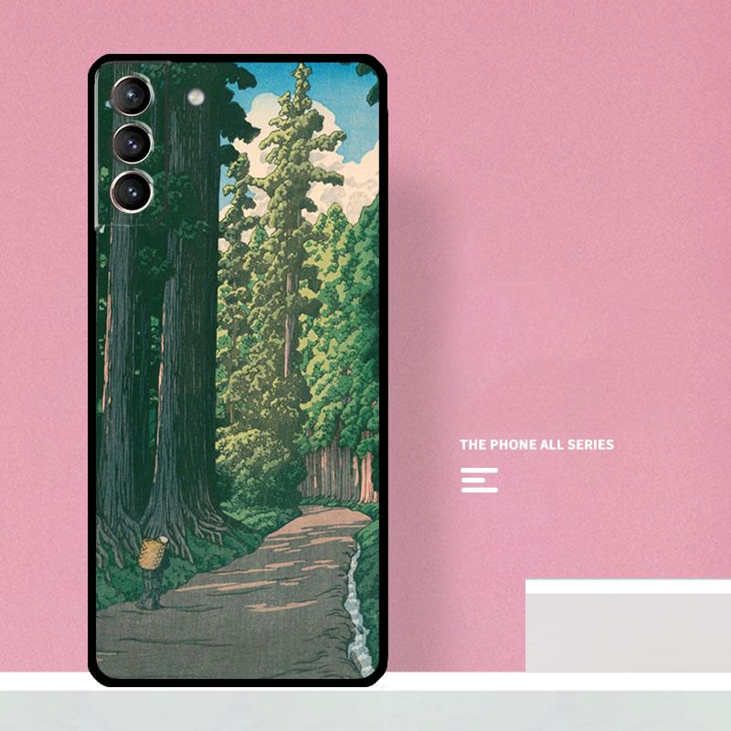 

Японская Укиё-э Чехол для Телефона Для Samsung Galaxy S25 S26 Ultra S20 S21 S22 S23 S24 S10 Plus S25 FE Чехол Coque Galaxy S21