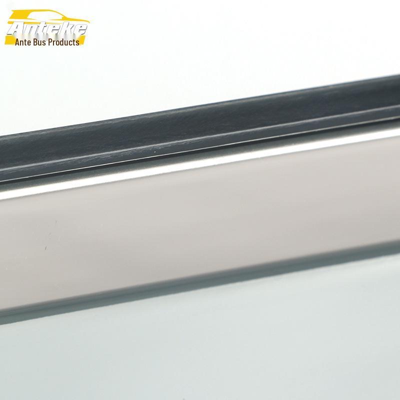 19 X5 Edelstahl Regenschutzabweiser Zierleiste - 3D Außen Dekorleiste