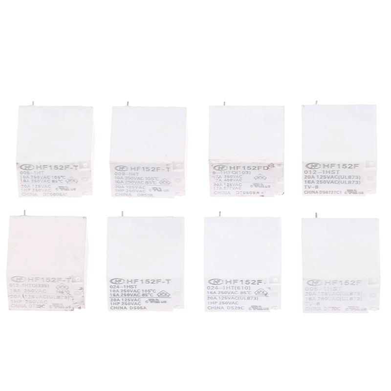 Nové relé Hf152F-T-012 Hf152F-T-024 Hf152F T 005 Hf152F-T-009 Normálně otevřené 4pinové