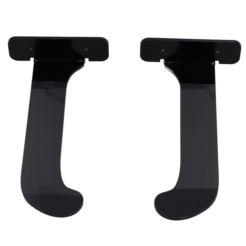 1Pair Yoga Mat Wall Mount Holder Acrylic Yoga Mat Wall Hanger Storage Rack Household Exercise Yoga