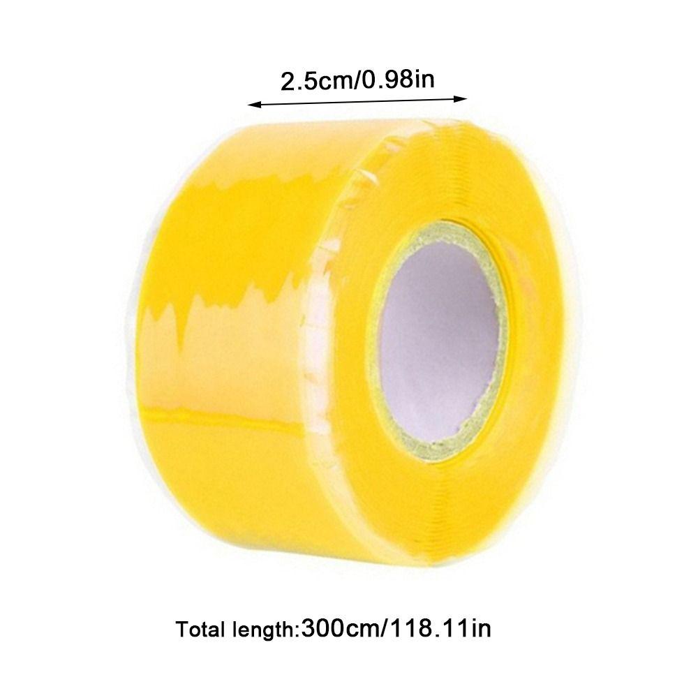 2pcs UV Resistant Self Fusing Tape 1-35KV Duct Tape Roll For Home Improvement