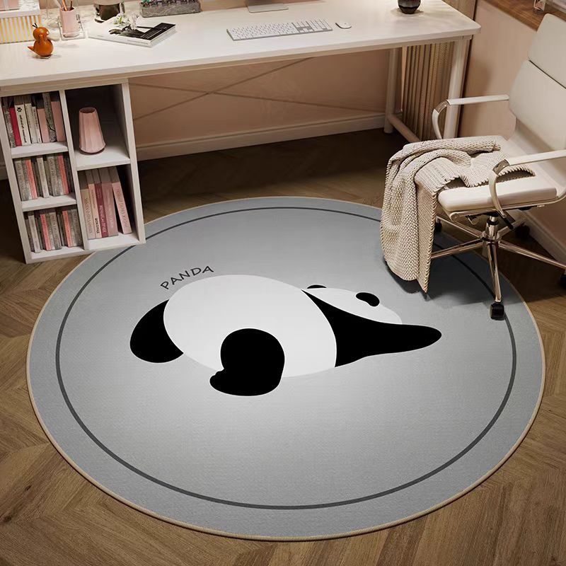 Round Floor Mat, Thickened Anti-Drop Baby Crawling Mat In Living Room, Children'S Reading Area, Dirt-Resistant And Non-Slip Mat In Bedroom