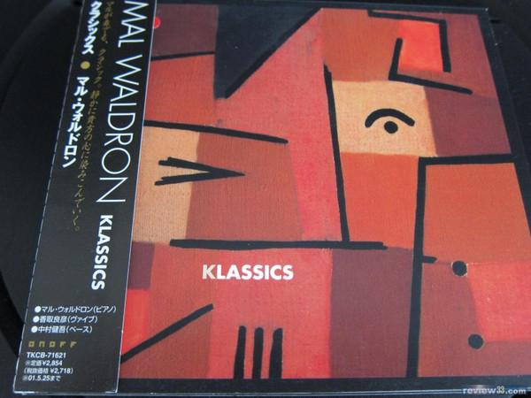 

CD MAL WALDRON - classics TKCB71621 3361*Black 1999 Japan Jazz Used