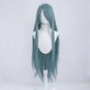 100cm Long Straight Cosplay Wig Anime Compatible Universal Omopinenet Heat Resistant Synthetic Hair Wigs + Wig Cap