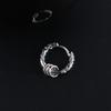 Round Ring Pendant Unisex Copper Thread Stud Earrings Korean Hoop Earrings Men Earrings Ear Jewelry