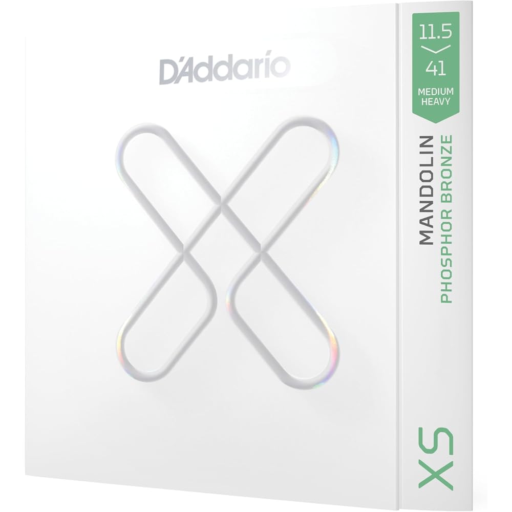D Addario Mandolin Strings XS Coated Strings Phosphor Bronze Medium Heavy .0115-.041 XSM11541 [Domestic Genuine Product]