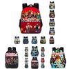 Roblox Double Layer Waterproof Backpack With Floral Print For Kids Perfect For School And Travel