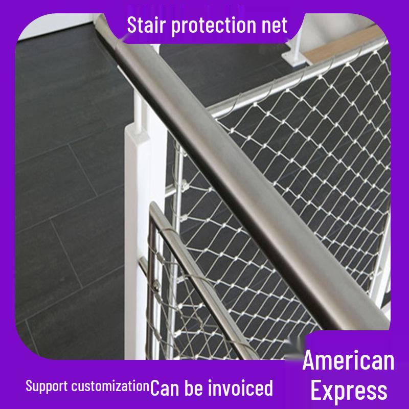 Stainless Steel Fall Protection Stair Netting