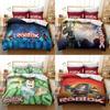 Luxurious 3d Printed Roblox Game Bedding Set With Soft Duvet Cover And Pillow Shams