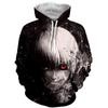 Brin Sweatshirt Unisex Tokyo Ghoul Cosplay Sweater Capuche Sweat Pullover Hoodie