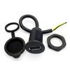 Usb With Screw Female Socket Fast Charging Connector Adapter For Car Ship Motorcycle Data Transmission Extension Cable