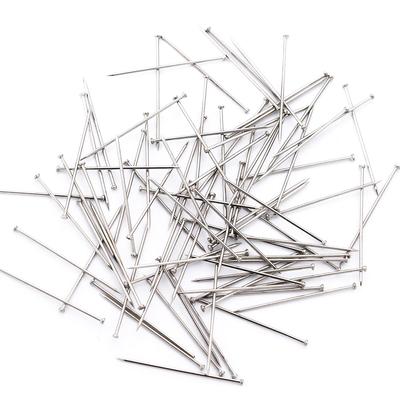 1kg/Box 0.7mm 2cm Stainless Steel Sewing Pins Dressmaker Straight Satin Pins Fine Head Pins Jewelry Making of Sewing Tools