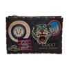 [Pre-Owned] Vintage Logo Embroidered Tiger Head Canvas Tote Bag - Very Good #1ROYWZG