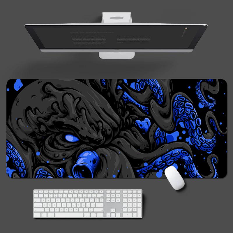 Mouse Pad Big Game Mousepad Laptop Desk Pad 40x90cm Computer Keyboard Carpet Creative Octopus Mouse Mat