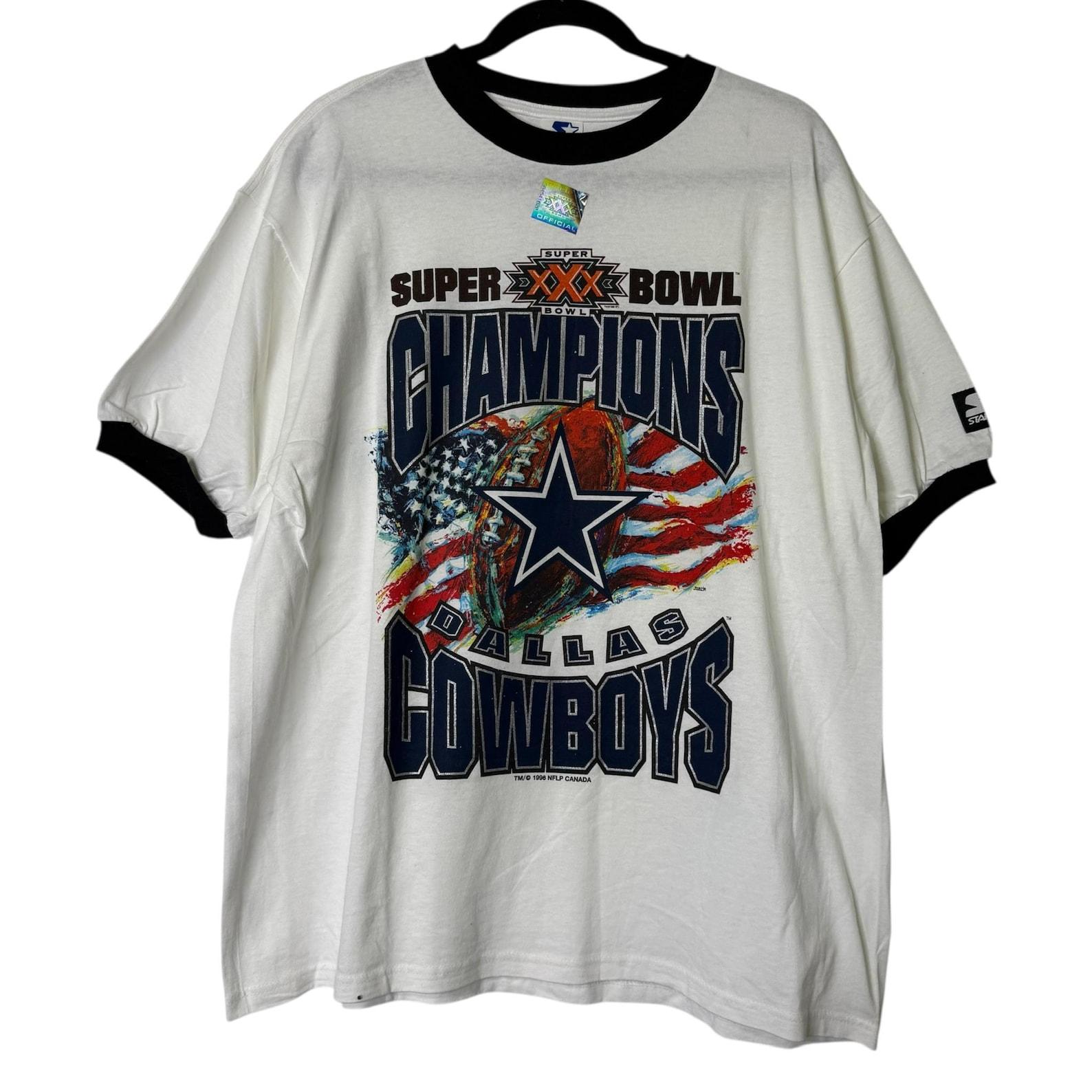 1996 Dallas Cowboys Starter T shirt Sz L (B694) NWT 3XL