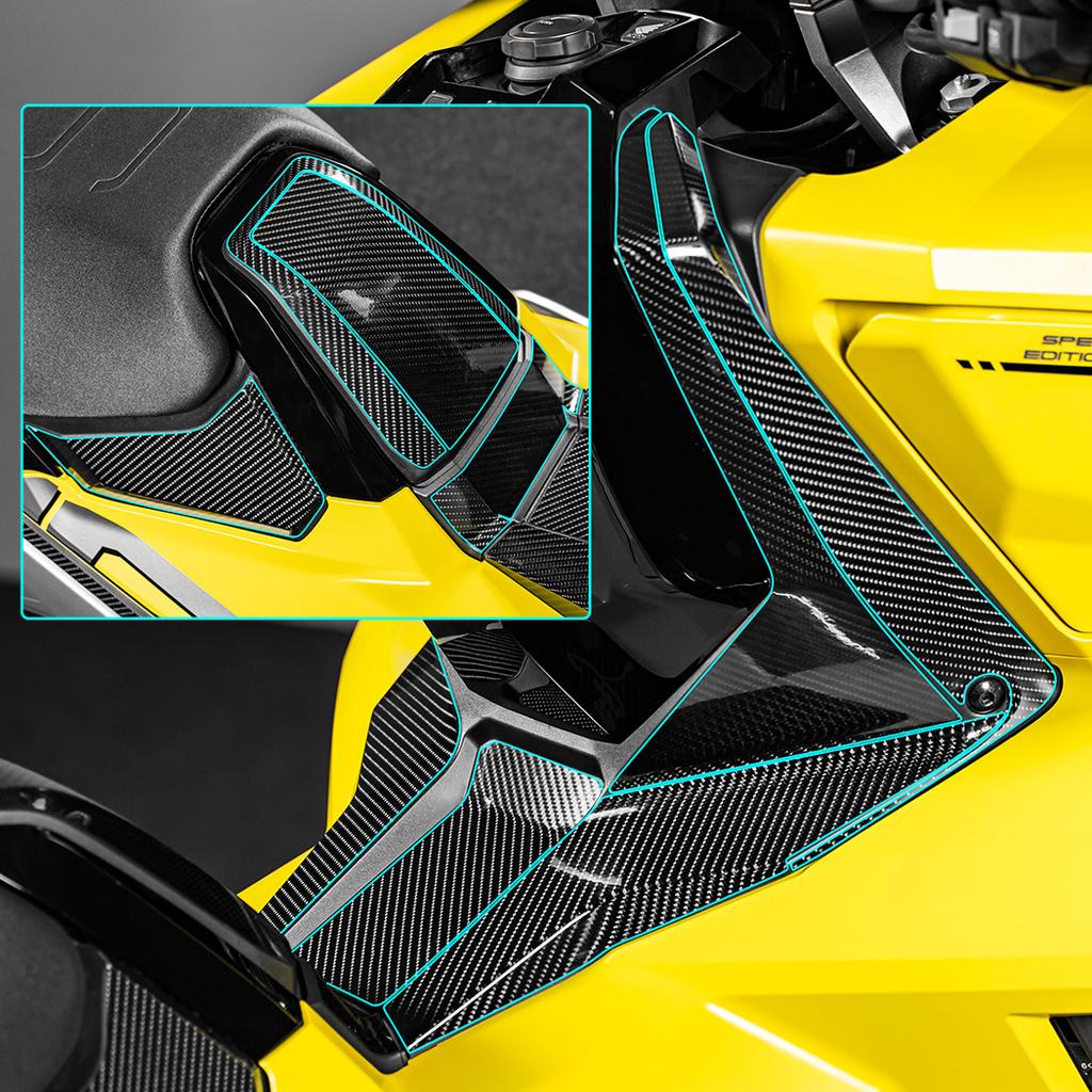 Use For HONDA X ADV 750 2025 Motorcycle Cabon Fiber Stickers Kits Of Bike Accessories Decoration And Protection Refit Decal