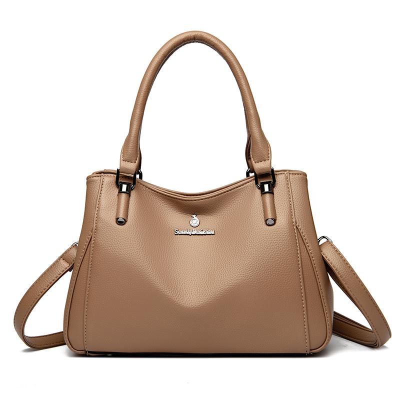 Neue Hochwertige PU Damen Handtasche Schulter Crossbody Taschen Tragetasche für Studentinnen Damen Handtasche Bolsa Bolsas Para Mujeres
