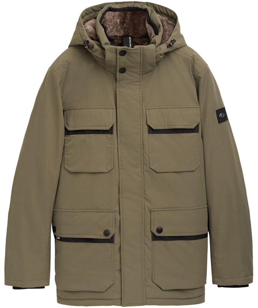 Mid-season Jacket Tom Tailor Jacket With Detachable Hood (1042519) Jungle Soil Green