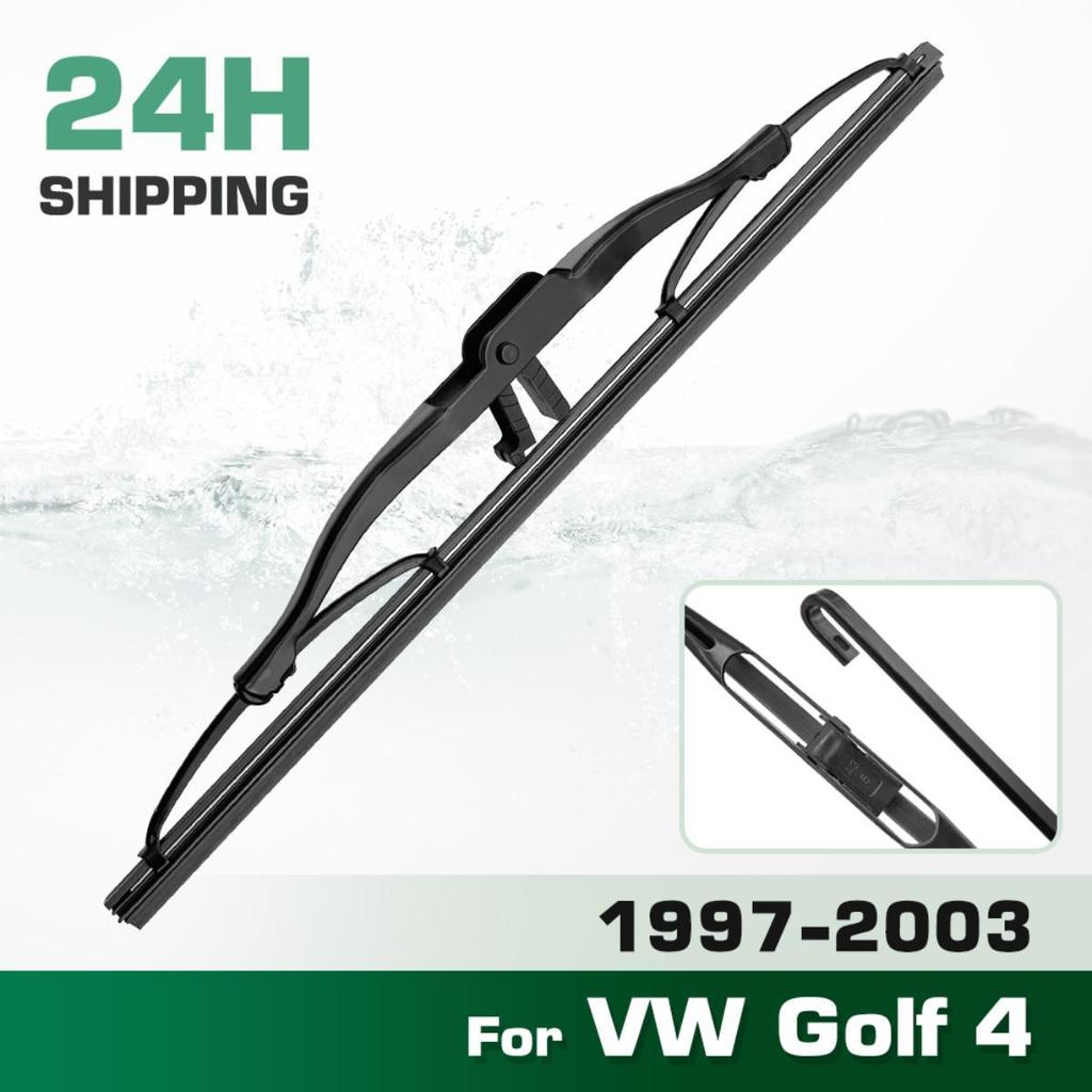 Rear Windshield Wipers Blades,Premium All-Season Wiper blades Replacement For VW Golf 4 1997-2003,Natural Rubber Bayonet,Easy to Install 14″