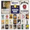 Retro Beer Brand MALIBU Wine Metal Poster Whiskey Plaque Vintage Tin Sign Wall For Pub Club Bar Man Cave Decorative Plates De