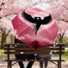 1pc Angel Love Automatic Open/Close Umbrella Compact Folding Umbrella with 8-Rib Shaft for Women/Men, Elegant Birthday1193S