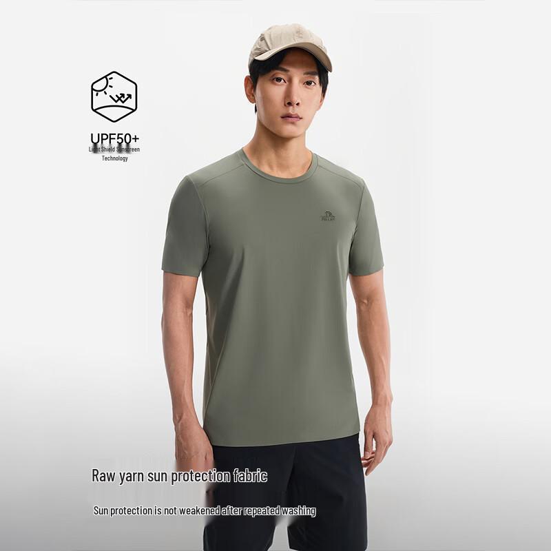 Pelliot Men's Outdoor Cooling Quick-Dry Short Sleeve T-Shirt