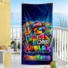Roblox Personalized Name Beach Towel Quick-Dry Soft Microfiber Suitable for Sports Travel Swimming Yoga Bathroom Beach And Pool