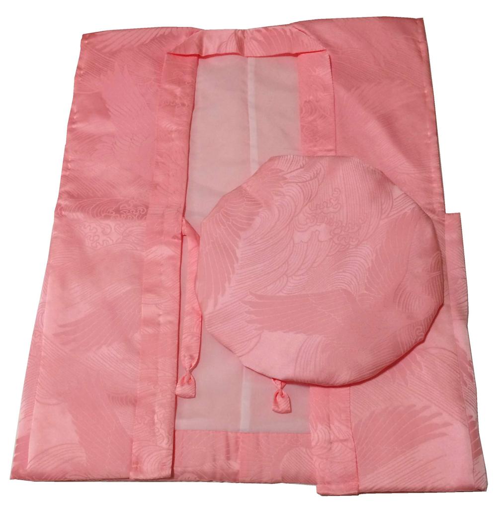 Silk Pure Silk Chanchanko Set Pink Centenary Celebration Longevity Wear Pink Chanchanko Made In Japan Parents Gratitude Respect for the Aged Day