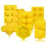 Silikonové formy na fondán řady Bee, formy na mýdlo, hliněné formy na pěnu, formy na kuchyňské pečivo, silikonové formy na pečení