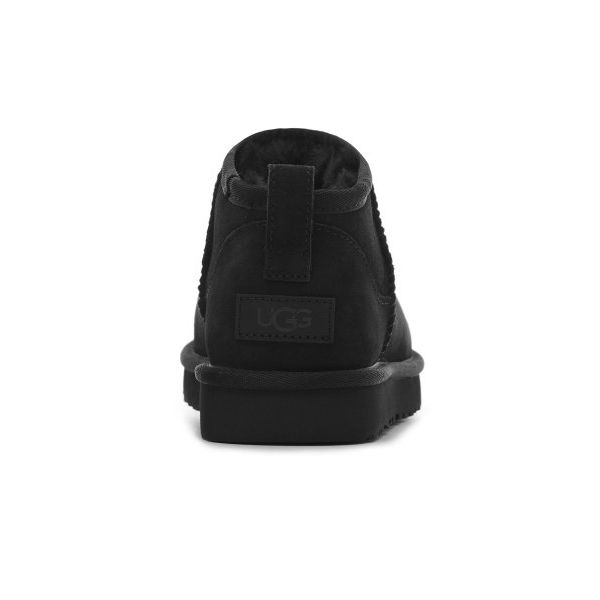UGG Klasik Ultra Mini Bot Siyah Kadın Spor Ayakkabıları 1116109-BLK