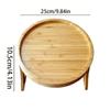 Foldable Couch Tray Natural WoodenSofa Armrest Clip-On Tray Portable Sofa Armrest Tray for Snacks Drinks Remote Control Coffee