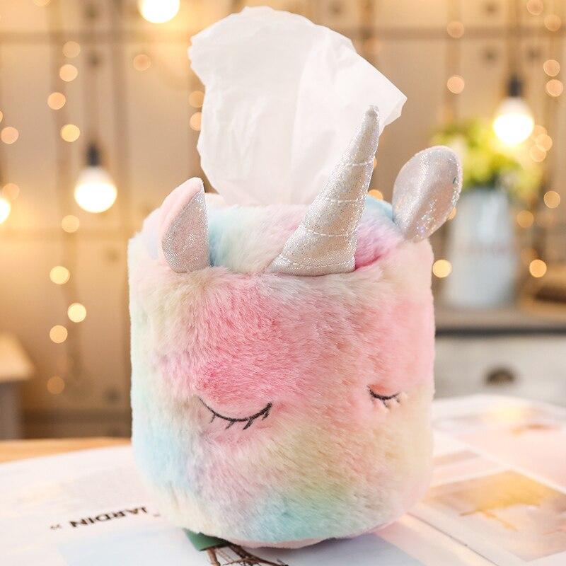 Kawaii Einhorn Plüsch Weiche Puppe Schöne Tier Pferd Kissen Gewebe Pumpen Lagerung für Kinder Geburtstag Geschenke