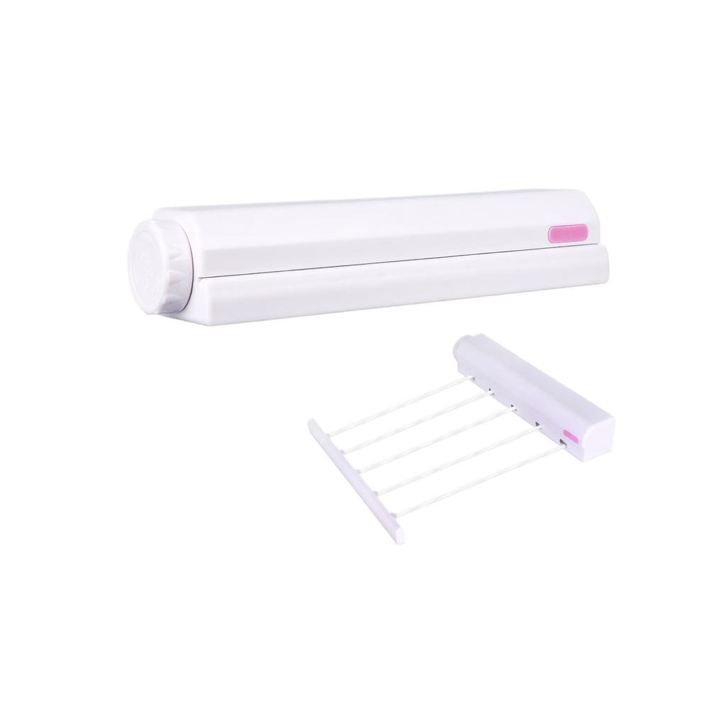 Spring Retractable Clothesline for Indoor Outdoor Drying
