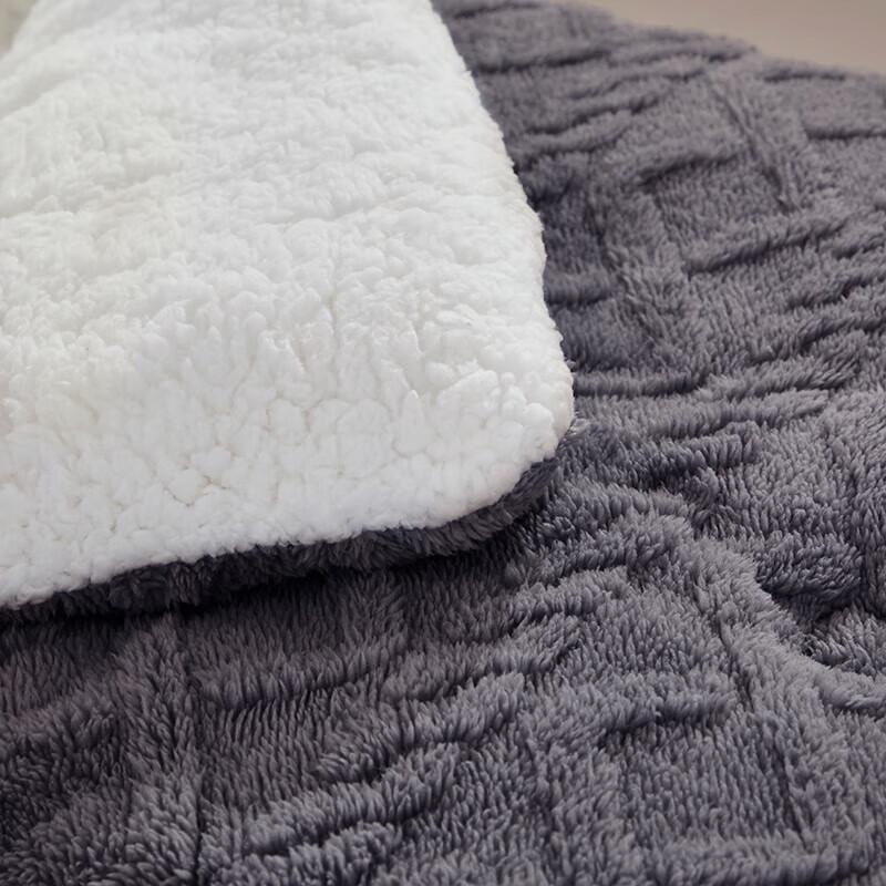 Hengyuanxiang Lamb Fleece Winter Quilt