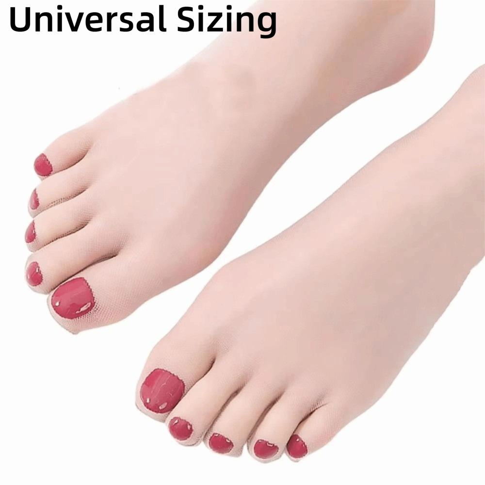 Transparent Sheer Ankle Socks Toe Separated Toe Tights New Pedicure Socks